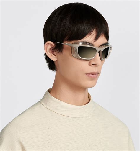 dior mister spex|DiorXplorer S1U Deep Beige Rectangular Sunglasses .